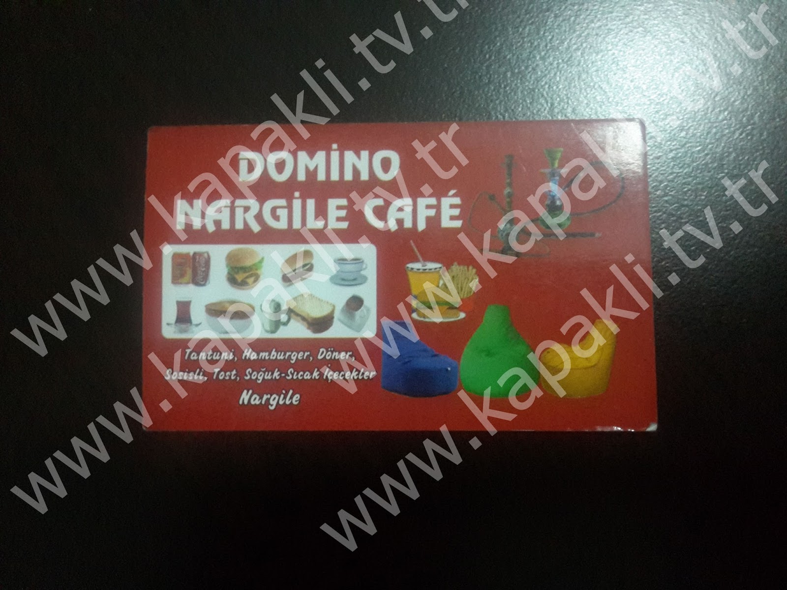 Domino Cafe &amp; Fastfood Kapaklı TV