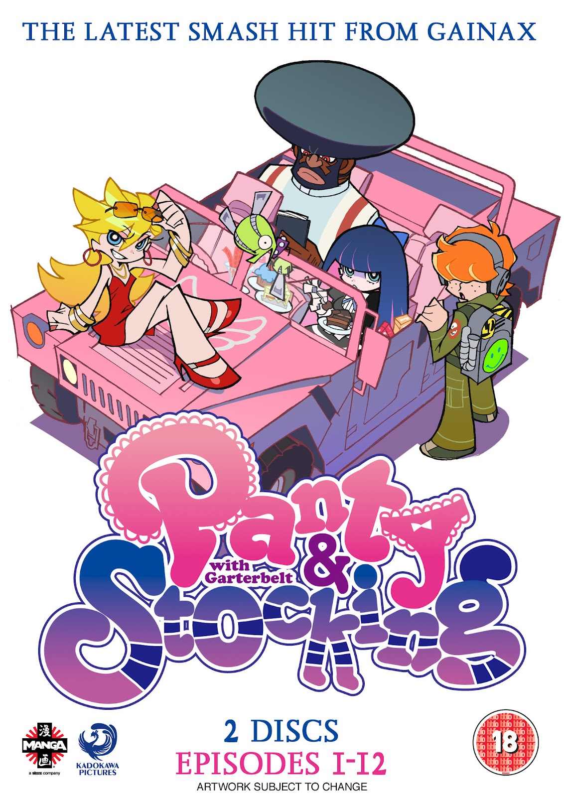 Panty Stocking with Garterbelt 01-13 OVA 720p Blu-ray