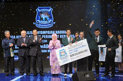 SMK Luar Bandar No.1 Sibu Johan Kebangsaan Liga Remaja Kreatif 2013