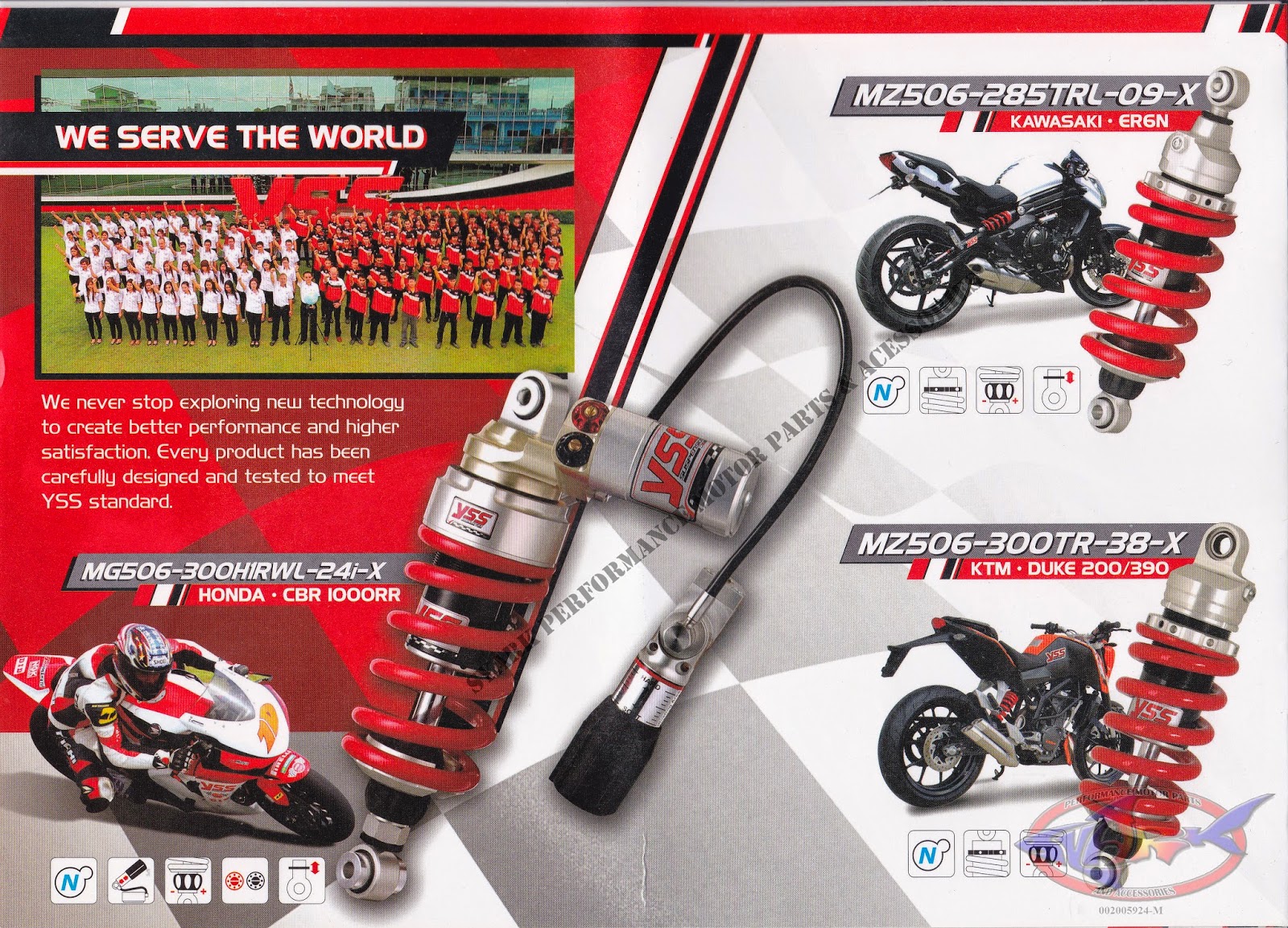 Syark Performance Motor Parts And Accessories Online Shop New YSS