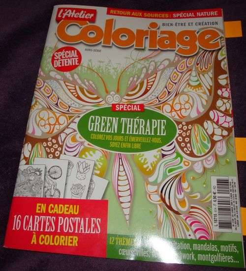 couverture magazine gratuit l'atelier coloriage
