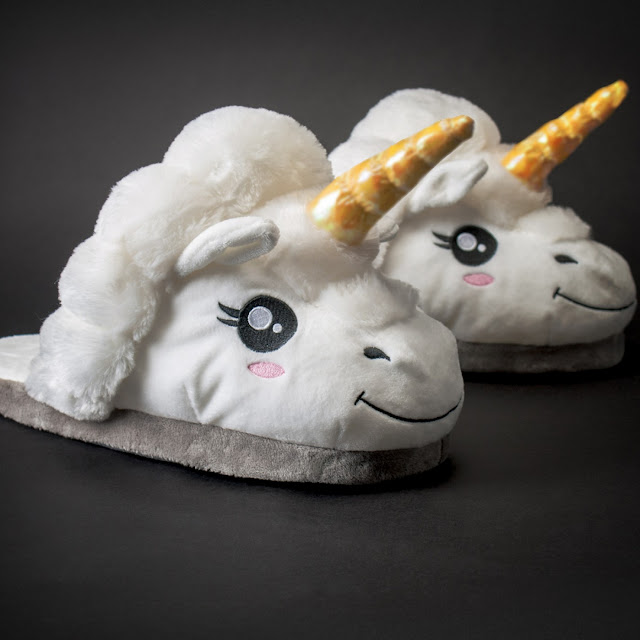 idee regalo pantofole unicorno