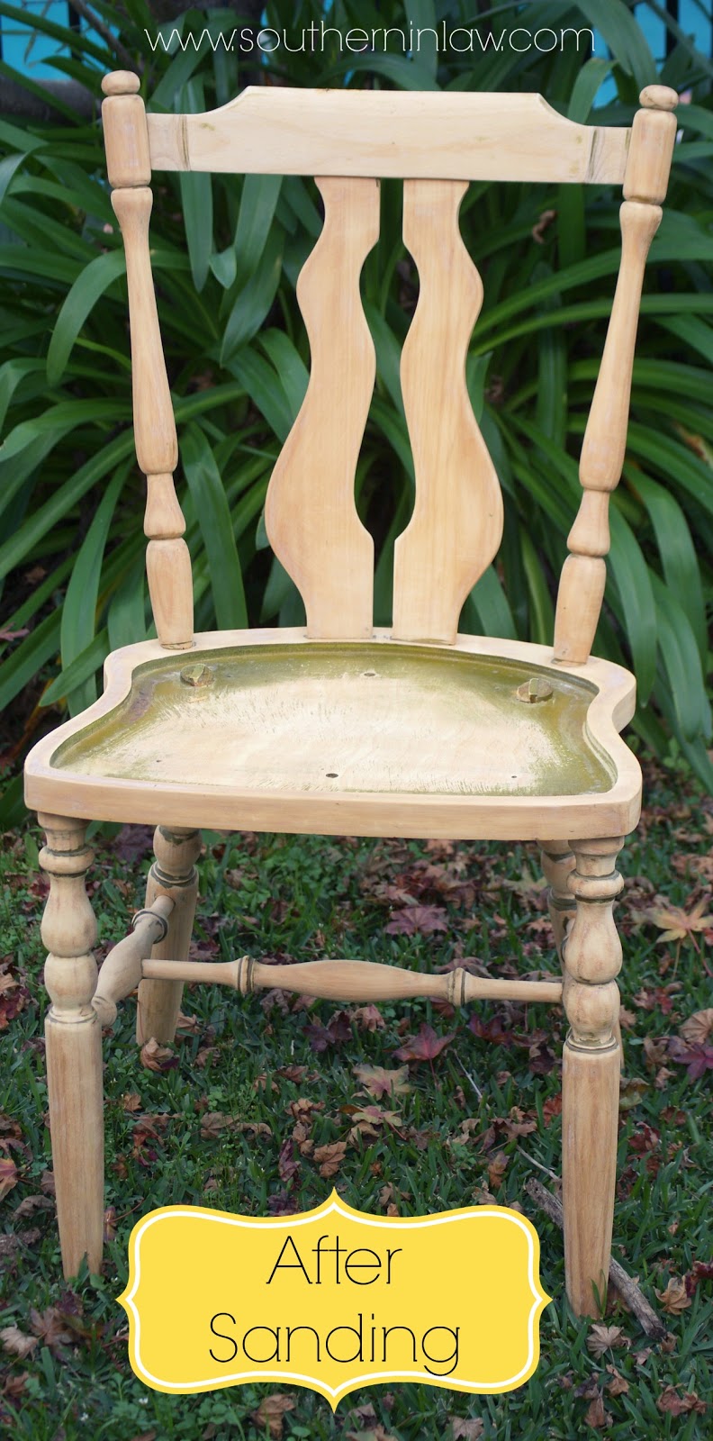 Southern In Law A DIT Project A Thrift Store Chair Redo