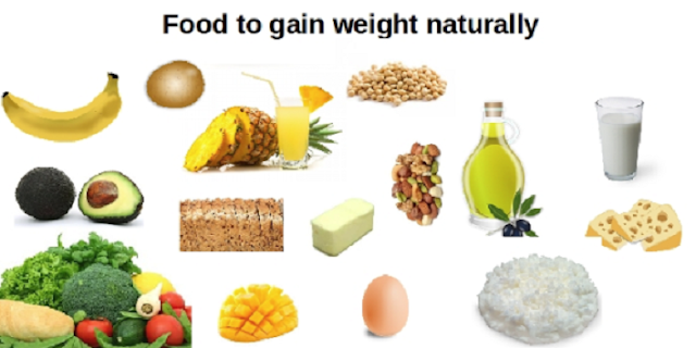 gain weight by eating these foods