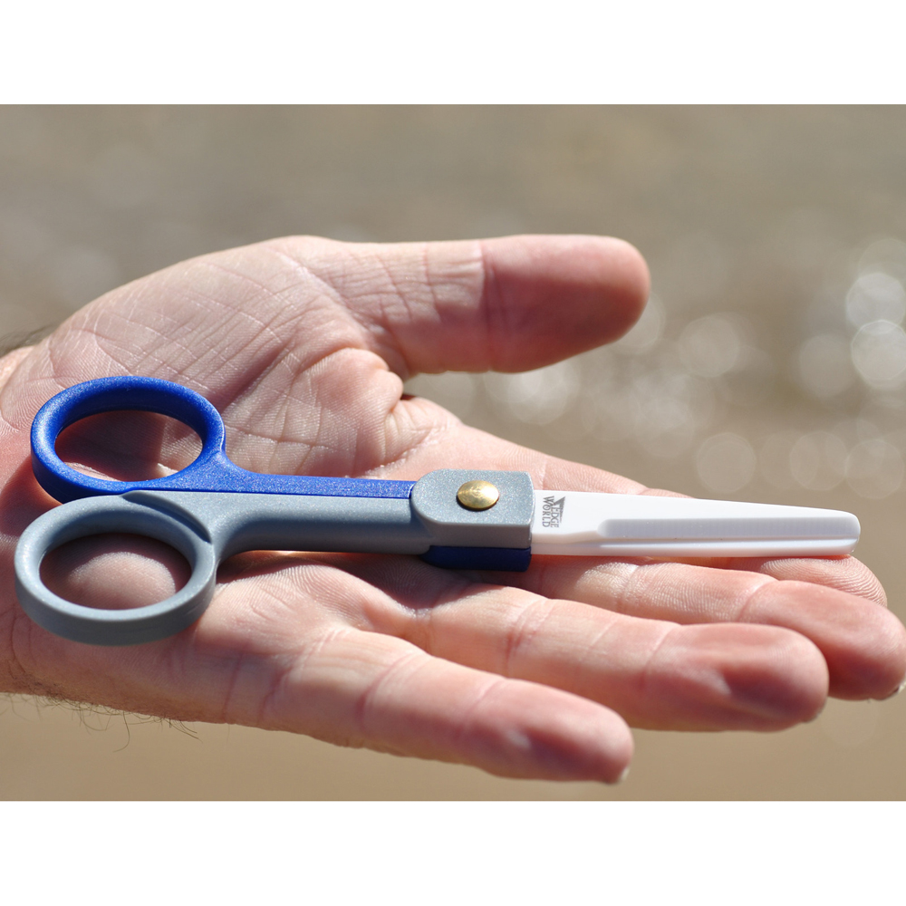 Survive the Elements Edge World Ceramic Scissors for Cutting Fishing