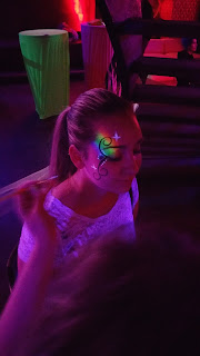 Glow Face Painting