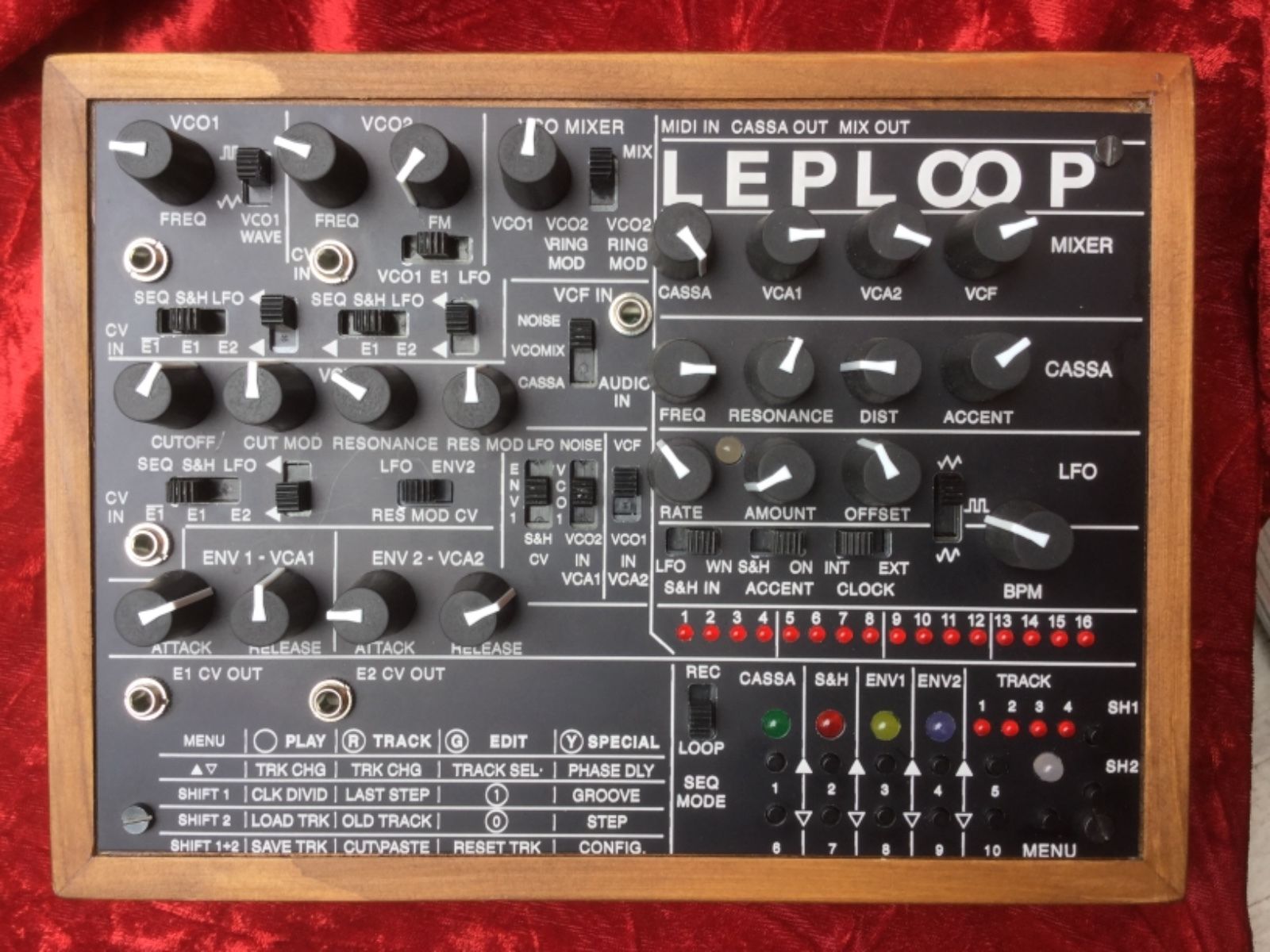 MATRIXSYNTH LEPLOOP V2 ANALOG GROOVEBOX / SYNTHESIZER