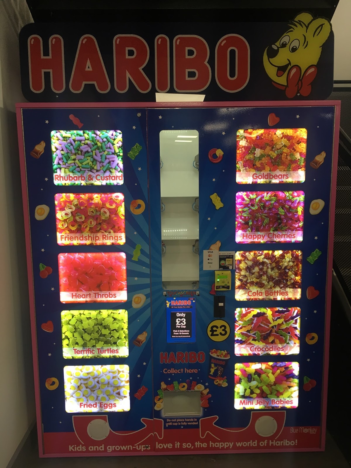 A Review A Day: Today's Review: Haribo Pick 'N' Mix Machine