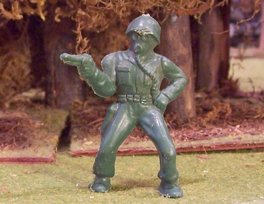 WWII Plastic Toy Soldiers Archer Toy Soldiers