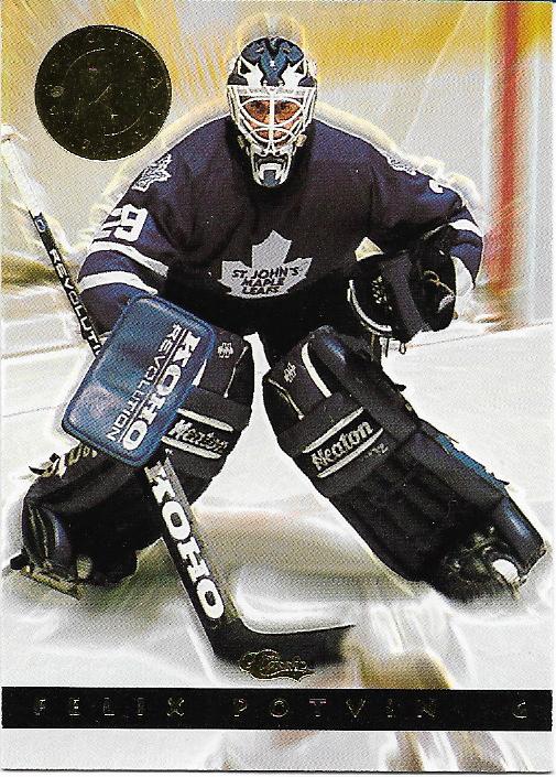 My PCs–one card at a time: Felix Potvin card #8 1993 Classic Images #121
