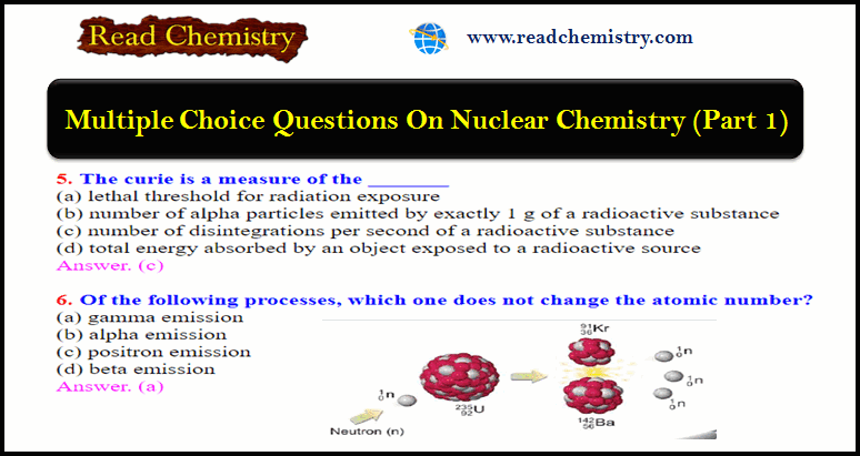 Nuclear Chemistry Quiz: Questions and Answers