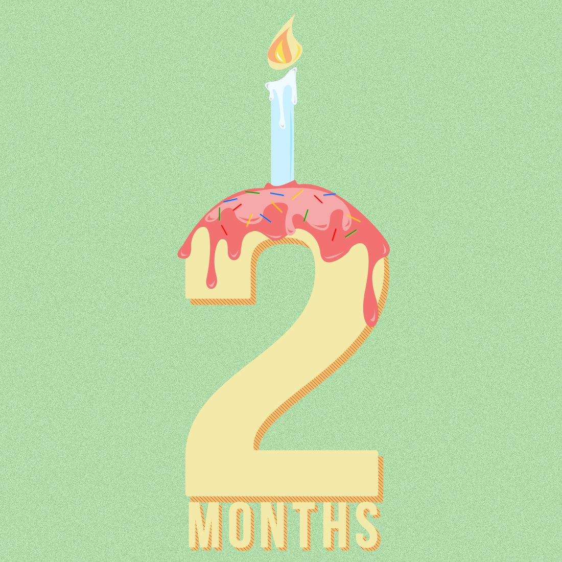 3 Months Old Printable Sign
