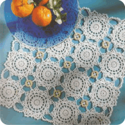 Tapete "Tres en raya" a Crochet Tapete "Tres en raya" a Crochet