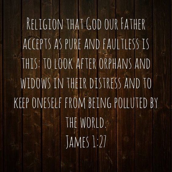 James 1:27