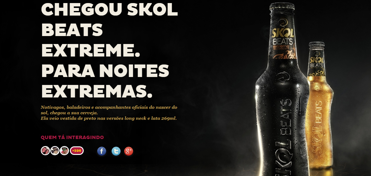 Bora Beber? Ambev lança Skol Beats Extreme, a cerveja com mais álcool Bora Beber? Ambev lança Skol Beats Extreme, a cerveja com mais álcool