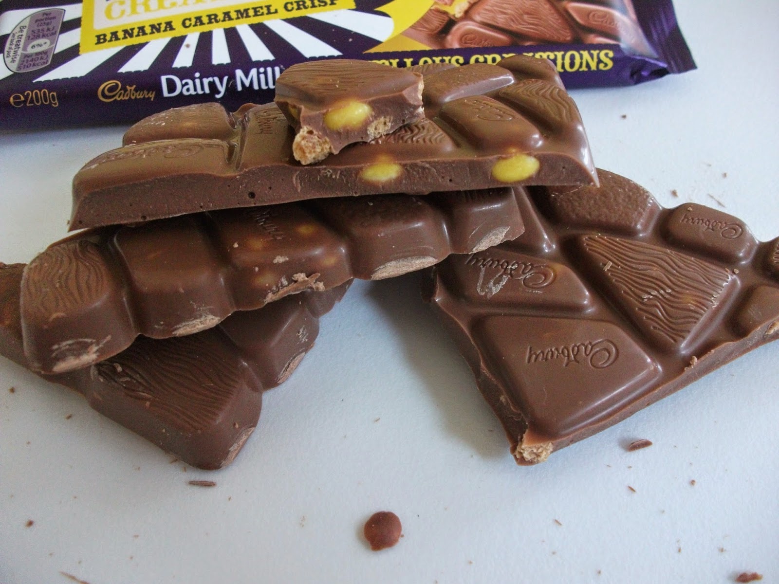 Kev's Snack Reviews Cadbury Dairy Milk Marvellous Creations Banana