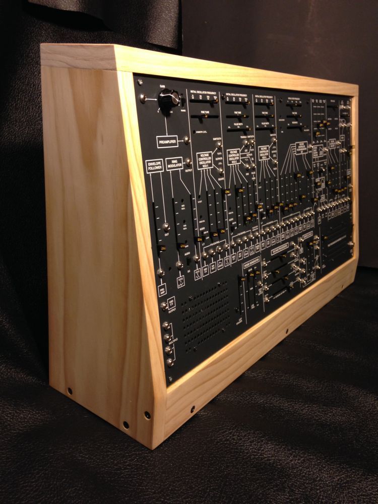 MATRIXSYNTH TTSH Synthesizer Assembled in Wood Studio Case