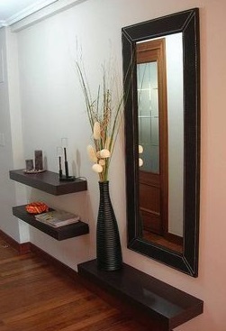 Best 45 Modern Wall Mirror Design Ideas, Wooden Wall Mirror Design