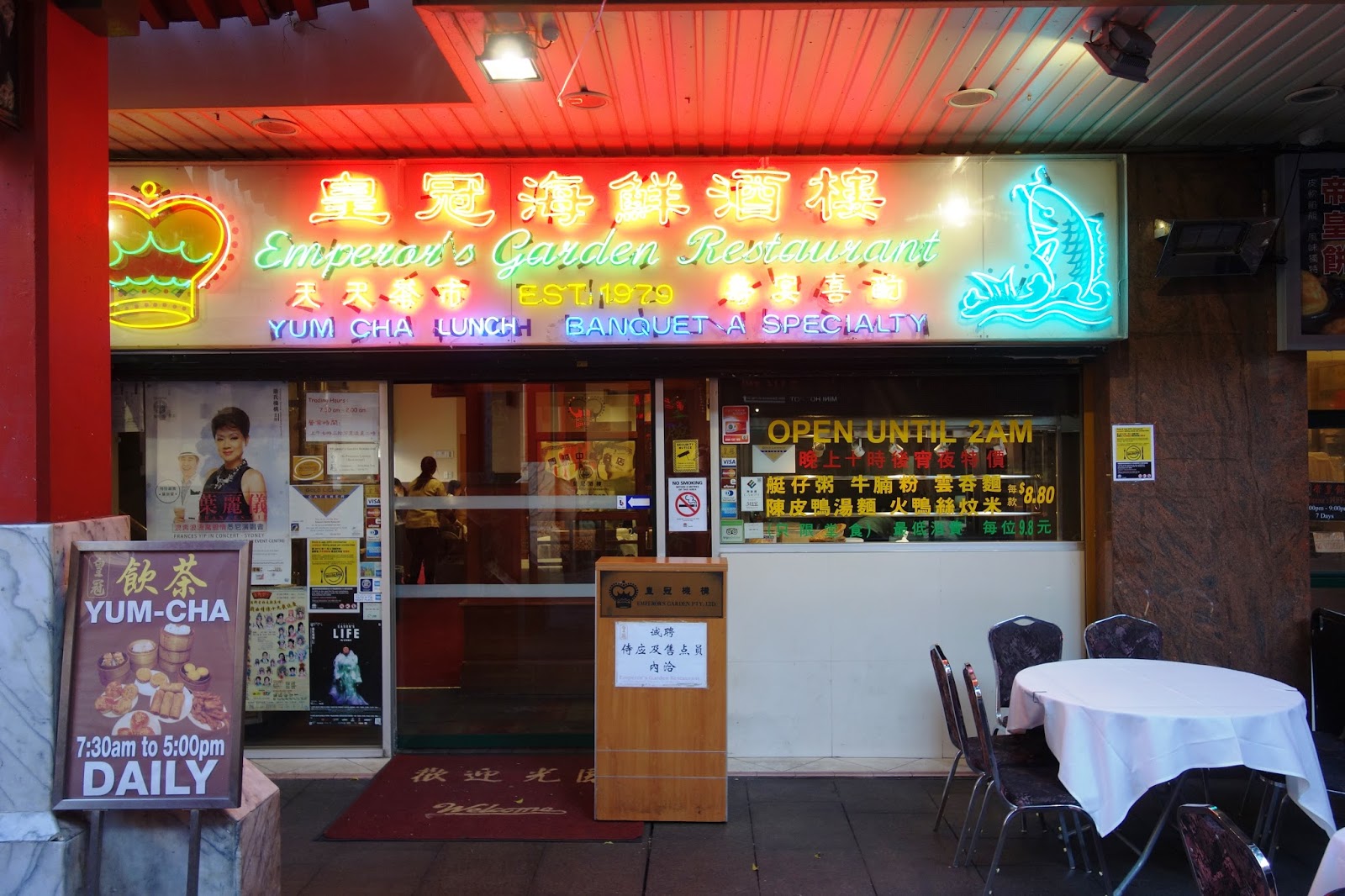 Where Is Fatboy Sydney Yum Cha Emperor S Garden Chinatown