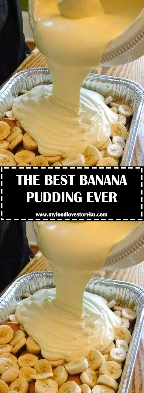 THE BEST BANANA PUDDING EVER - #recipes