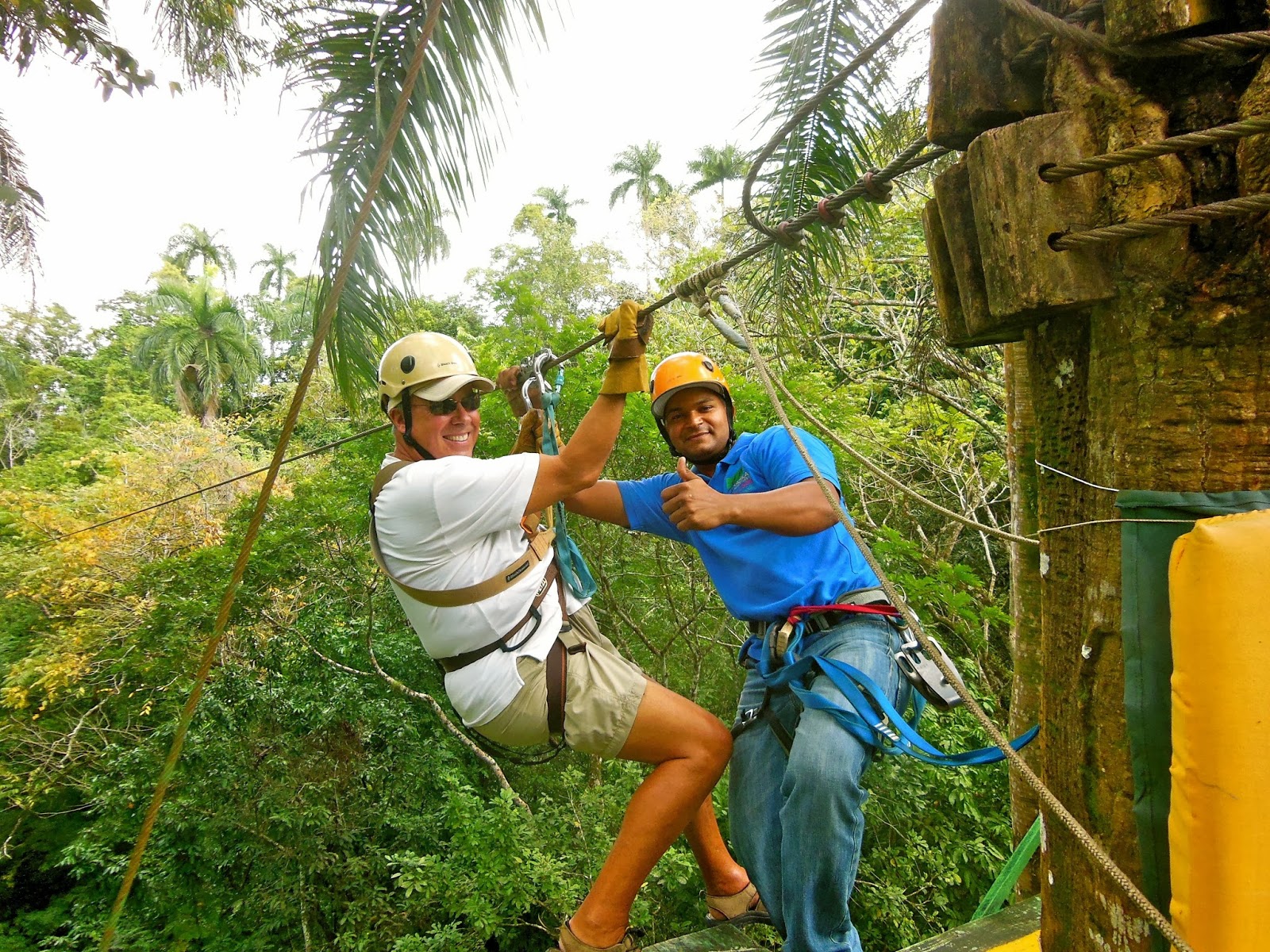wyattsailing Zip, Zip, Zippin' in the Dominican Republic!