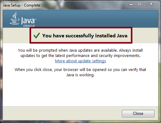 Java se runtime