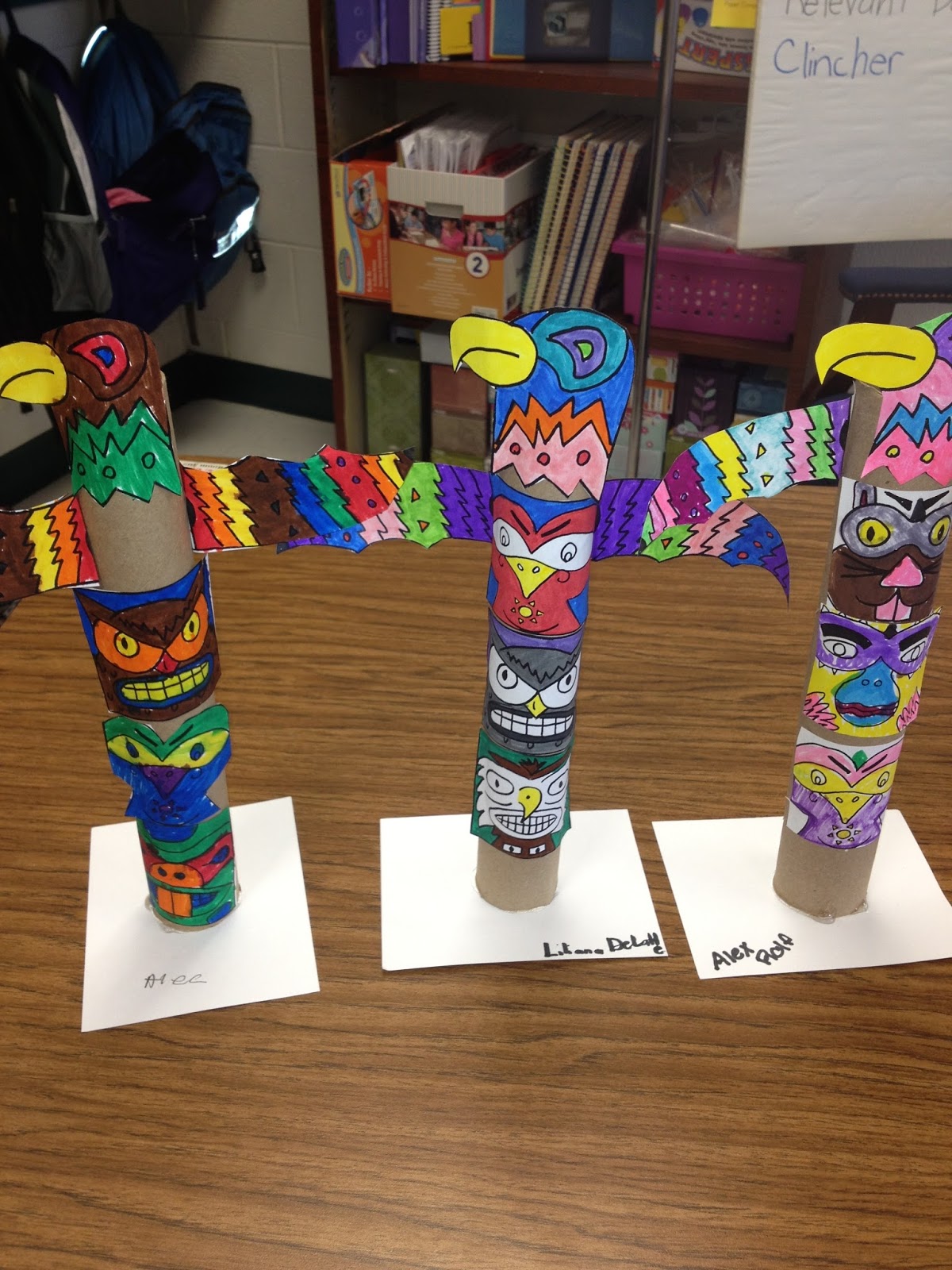 Printable Totem Pole Craft