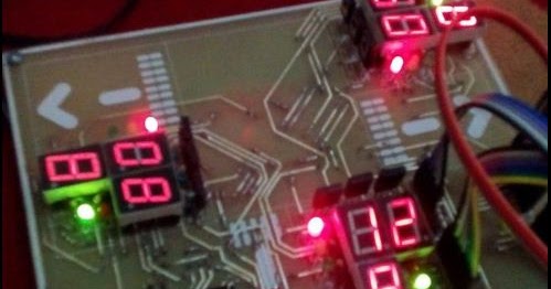 .: Membuat Simulasi Traffic Light Mikrokontroller Tampilan 7-segment
