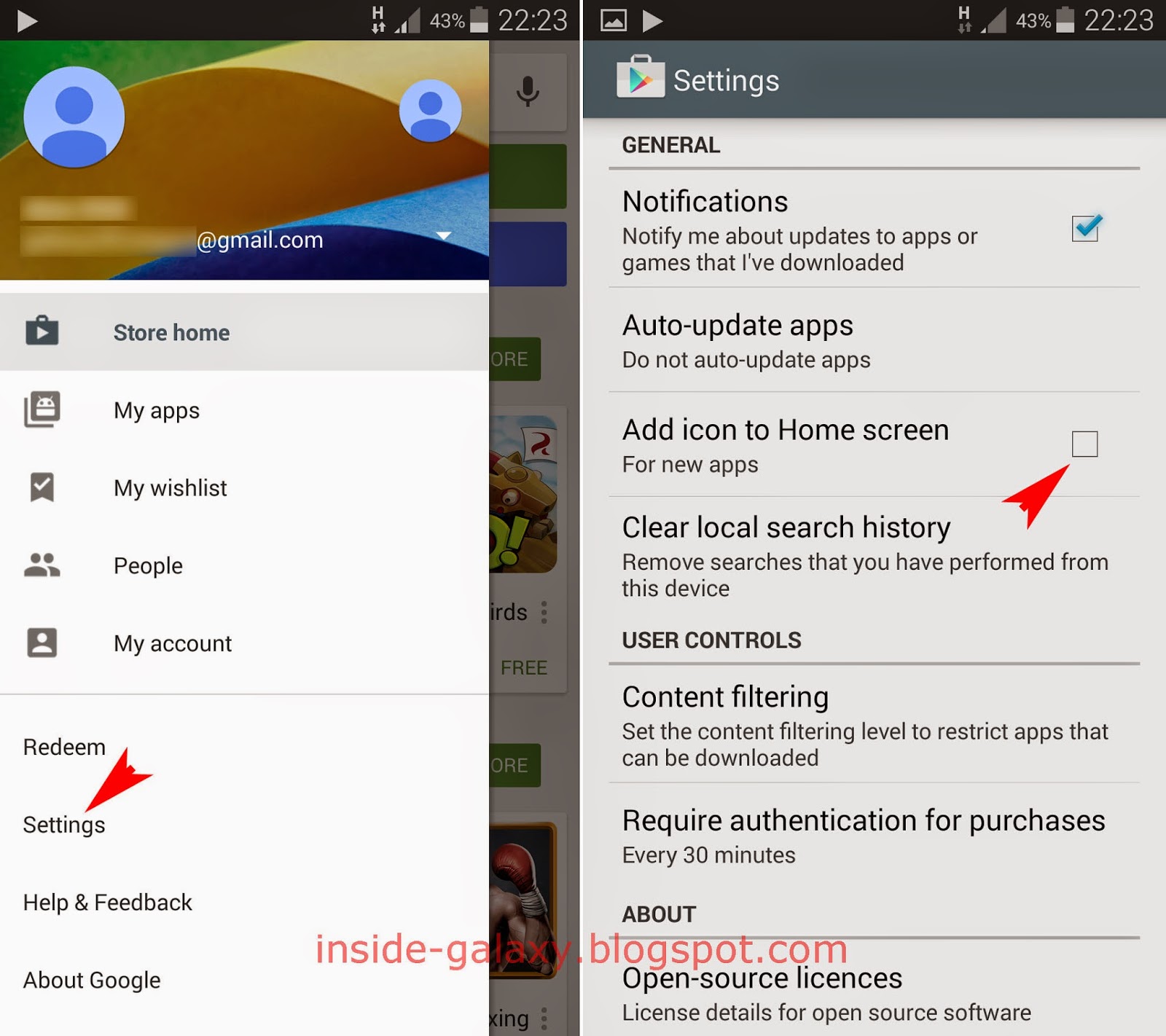 samsung galaxy play store