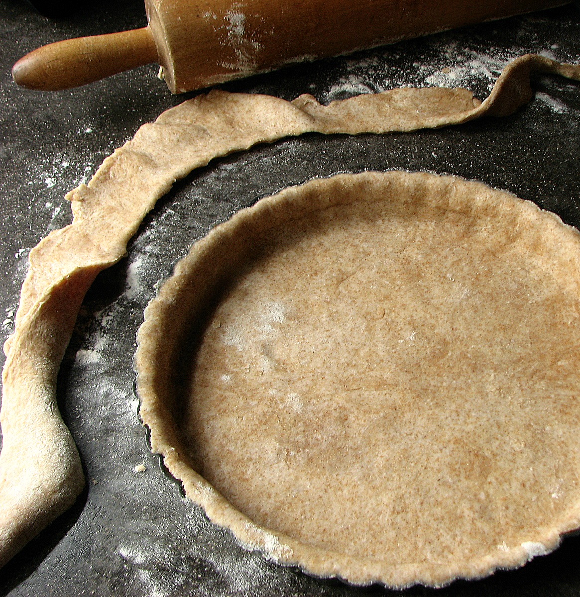 Delectably Mine Olive Oil Tart Crust
