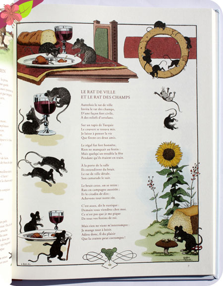 Fables de La Fontaine illustrées par Benjamin Rabier - Mic Mac éditions