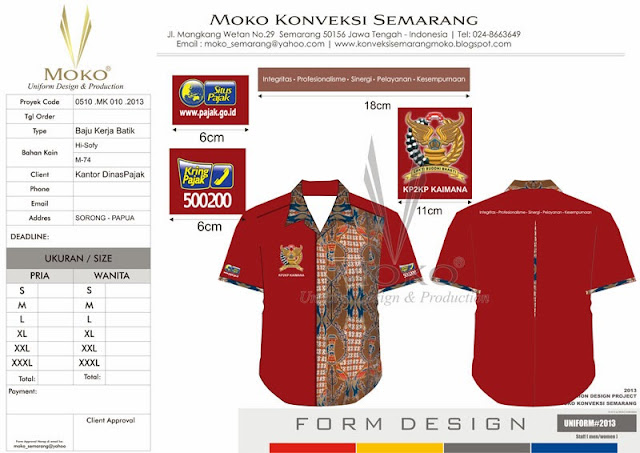 model baju batik kantor - belanja baju online murah di moko.co.id