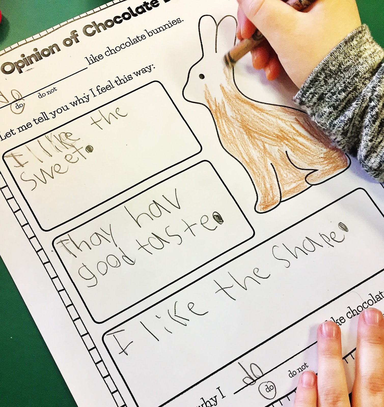 Firstieland: Easter Writing Activities