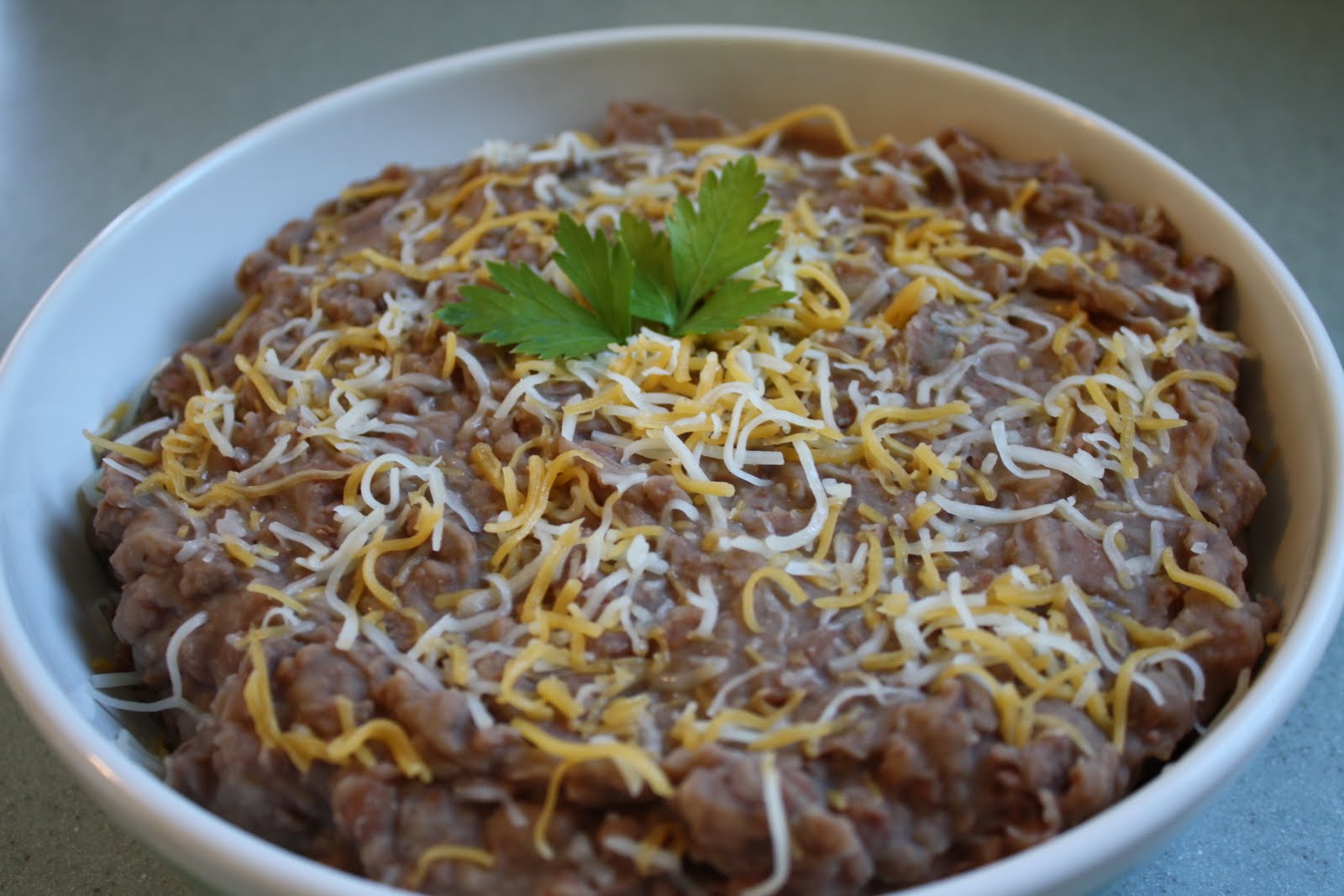 Recipes from Michelle's Kitchen "Refried" Beans