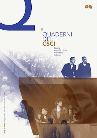 L'OTTAVO NUMERO DEI «QUADERNI DEL CSCI. RIVISTA ANNUALE DI CINEMA ITALIANO»