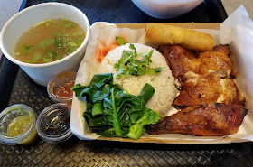 D'elephant Thai Street Food, Glen Waverley, grilled chicken rice