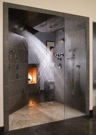 showers bathrooms beautiful awesome houses most