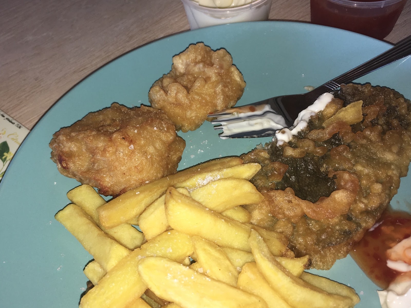 ニュージーランド生活 flounder(ヒラメ)fish and chips