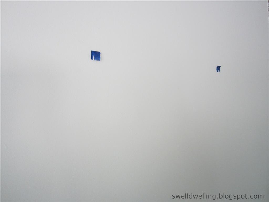Swell Dwelling How to make a template to hang artwork
