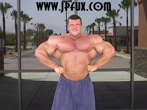 This is the massive Jean-Pierre Fux from Switzerland, the famous bodybuildi...