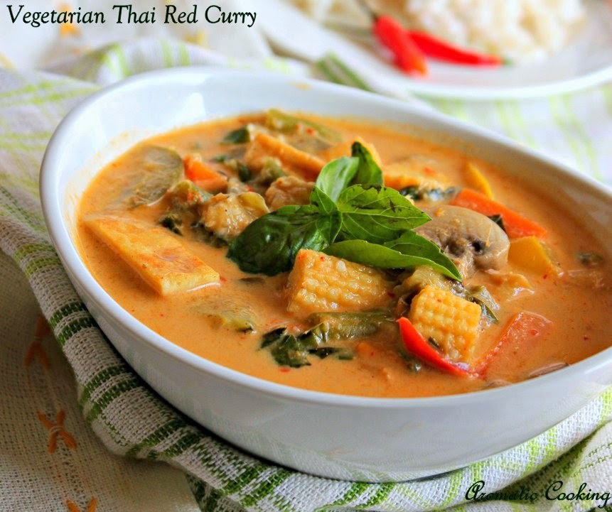 Aromatic Cooking: Vegetarian Thai Red Curry