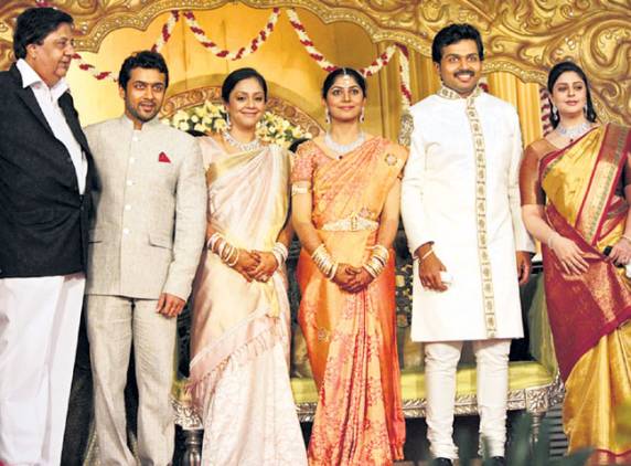 Indian Celebs Karthi Ranjani Wedding Photo