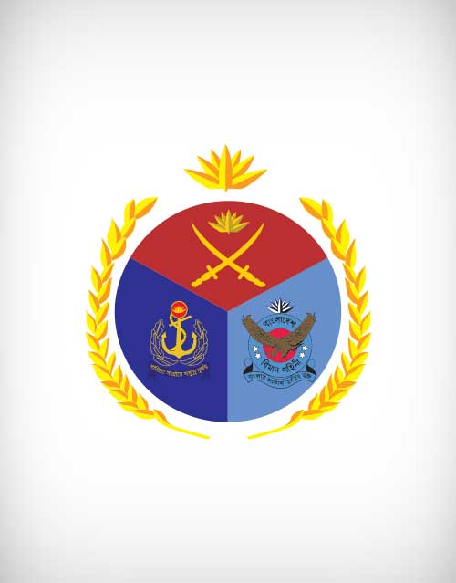 bangladesh armed forces vector logo