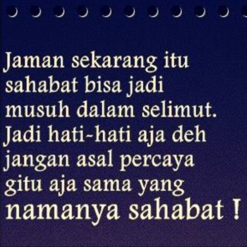 21+ Gambar Kata Teman Munafik