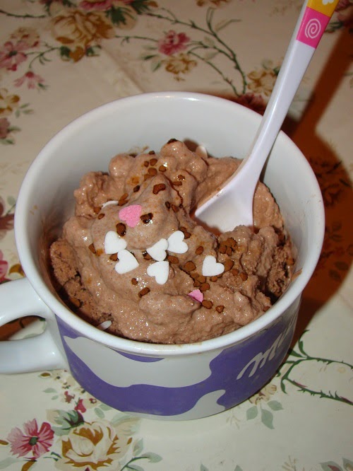 Inghetata dukan cu iaurt, ness si cacao