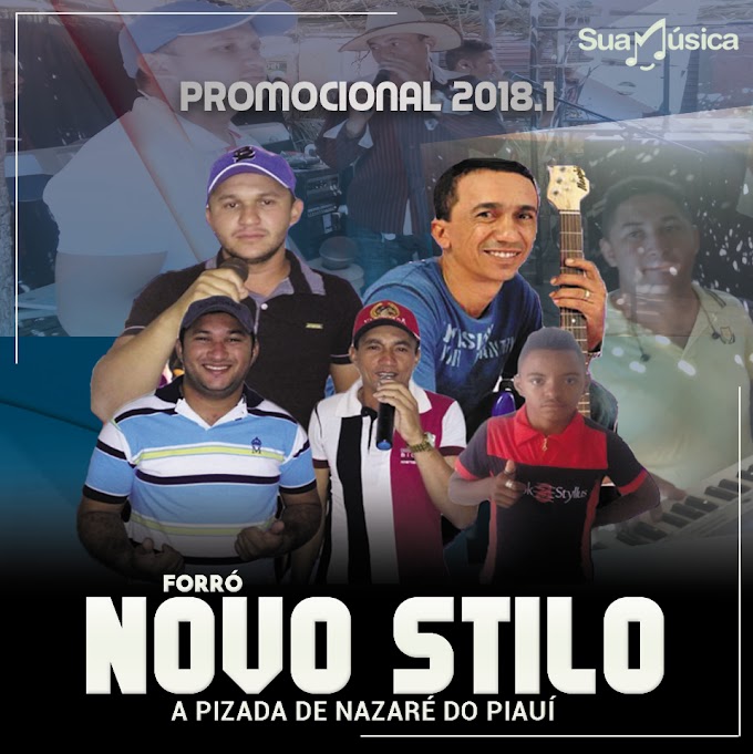 FORRÓ NOVO STILO - CD PROMOCIONAL - 2018.1