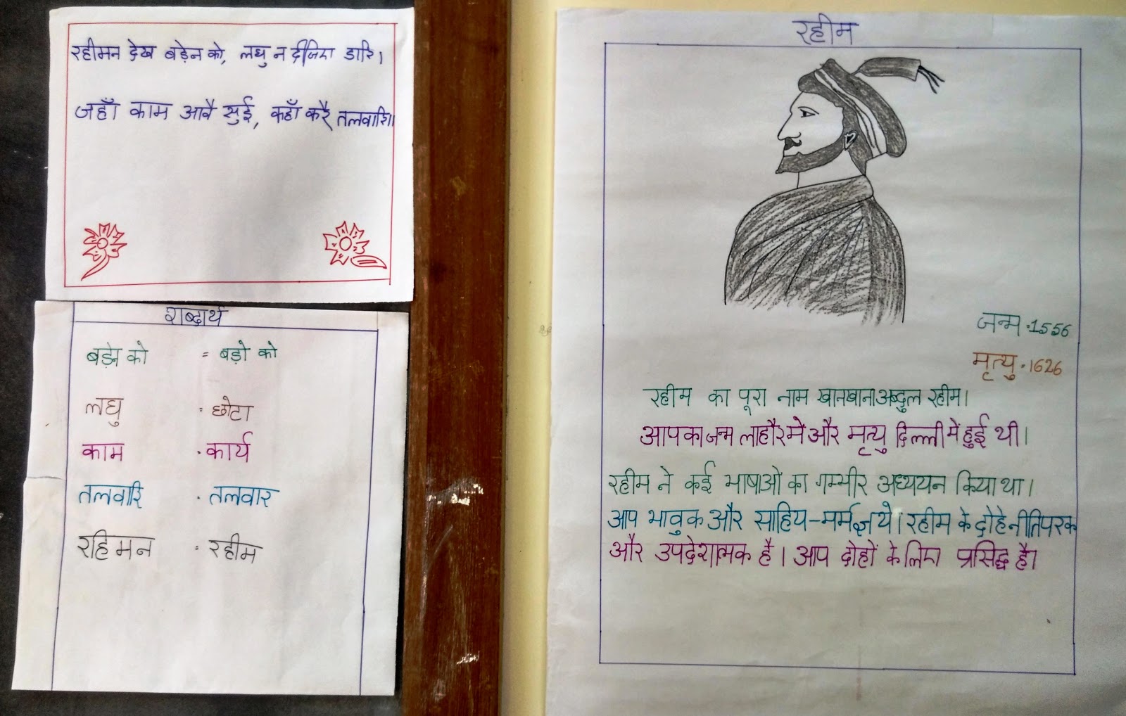 THE HINDI ACADEMY रहीम के दोहे (Teaching Aids)