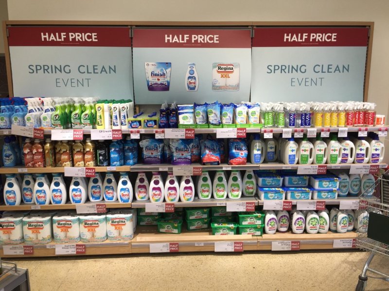 KamBlog Waitrose doing something by halves could result in a thorough spring clean.?