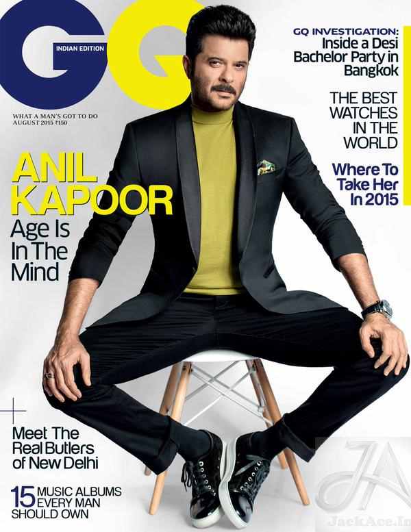 Anil Kapoor Looking Handsome On The Cover Of GQ Magazine