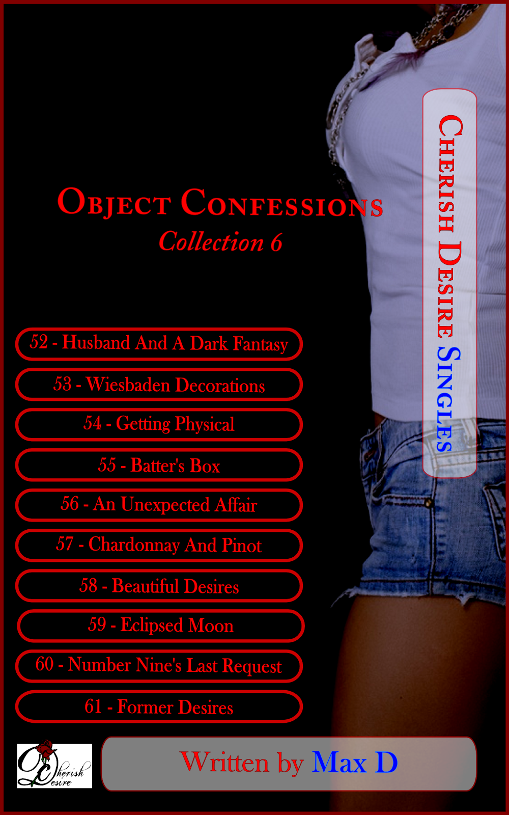 Cherish Desire Singles: Object Confessions Collection 7, Max D, erotica